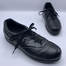 SAS Free Time D2678069 Women Black Comfort Shoe Size 10 S Pre Owned