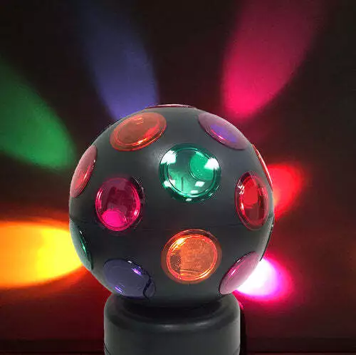 Disco ball rotating light deals