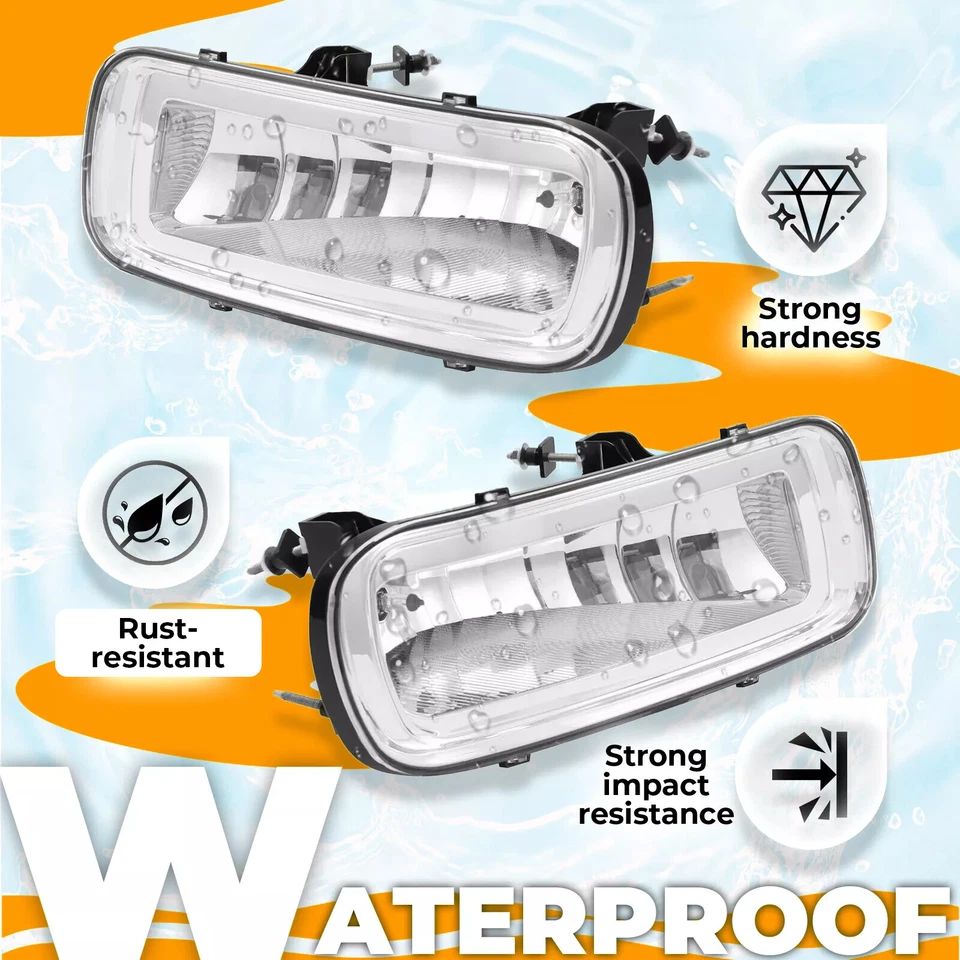 Противотуманные фары KUAFU с лампами для Ford F-150 2004-2006 годов выпуска и Lincoln Mark LT Base 2006 - Изображение 2 из 4