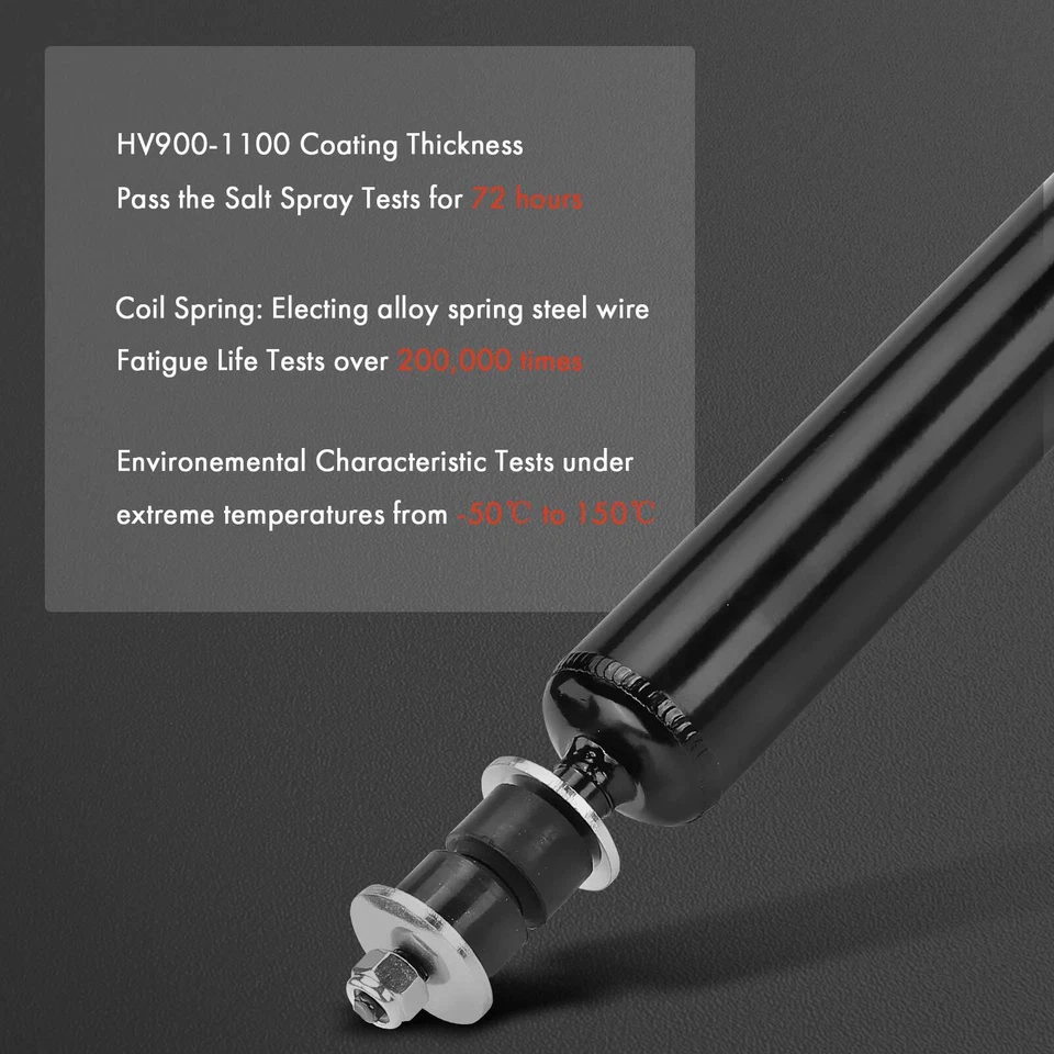 Amortiguador delantero 2 piezas para Ford F-100 F-150 F-250 F-350 Mitsubishi Fuso Foto 4 de 4