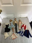 Lot Of 3 1960s Barbies Dolls And Clothes