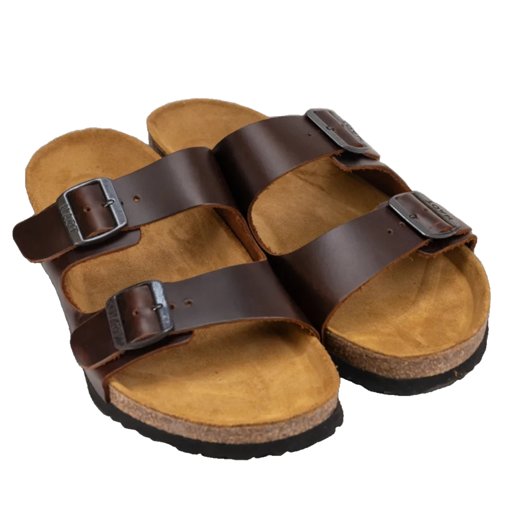Naot Santa Barbara Leather Brown Sandals Santa Barbara – The Walking Company main image 4