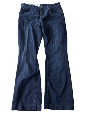 New MAC Dream Boot Jeans Dark Wash Women's EU 42x30  Premium Denim