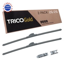 TRICO Gold 26 26 Premium Automotive Replacement Windshield Wiper Blades Set 2