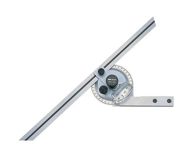 Mitutoyo 187-906-10 Universal Bevel Protractor 12'' Blade NEW SEALED & IN CASE