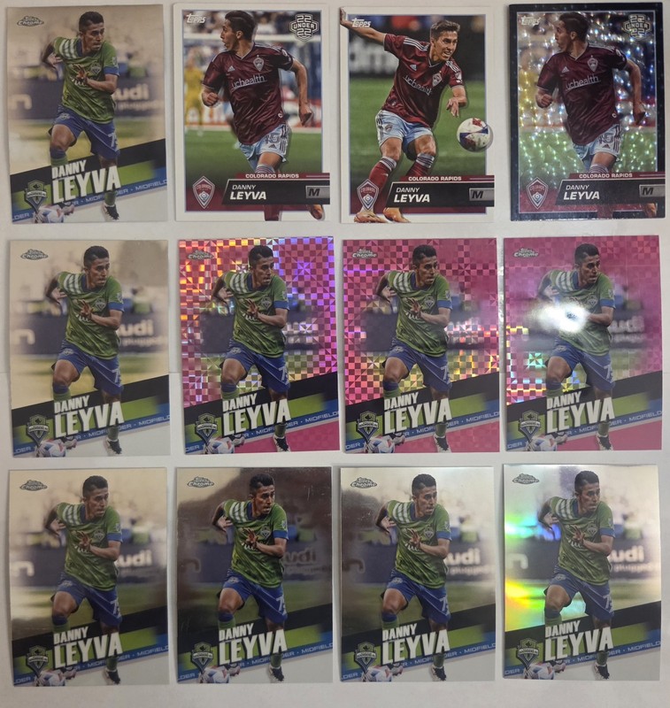 Danny Leyva 12-Card Lot