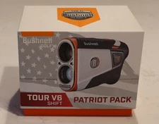 Bushnell Tour V6 Patriot Pack Golf Rangefinder, Shift (Slope) - New in Box