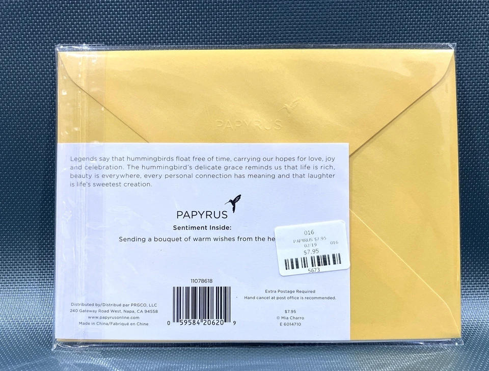 Papyrus Easter Card for Friends & Family "Happy Easter!"-Eggs & Flowers-1 Ea - Image 2 of 2