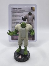 Heroclix Marvel Studios Next Phase set Abomination 050 Super Rare figure w/card