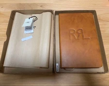 RRL Double RL Leather Notebook, Brand New, Unused, with Box and Tags