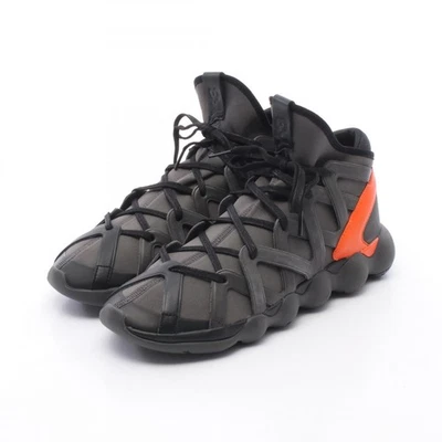 Y-3 KYUJO HIGH Sneaker BB4741 Wildleder Leder Stoff Grau #US 9,5 Gebraucht He... - Bild 1 von 4