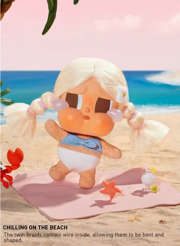 Authentic Crybaby Vacation Mode On Series Vinyl Plush Pendant Blind Box - Picture 25 of 28