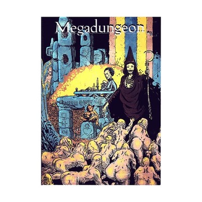 Hack & Slash Fantasy RPG Megadungeon #3 (POD, Black & White) NM