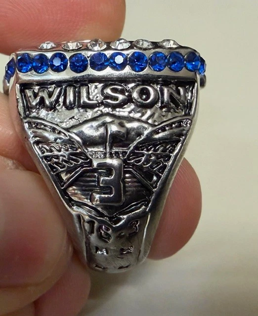 Anillo réplica campeonato del Super Bowl Seattle Seahawks 2013 talla 11 Foto 4 de 4