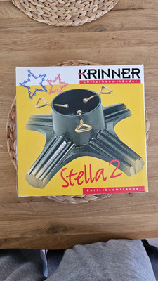 Krinner Christbaumständer Stella 2  Gussmetall