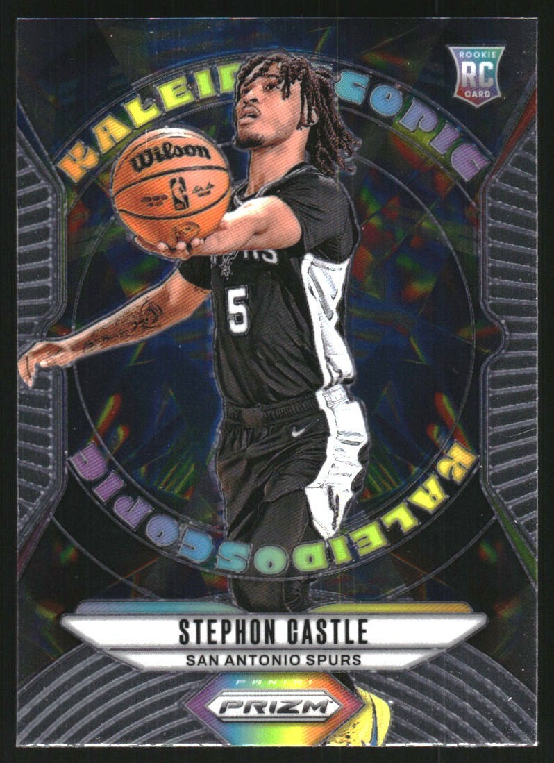 2024-25 Panini Prizm Kaleidoscopic #19 Stephon Castle