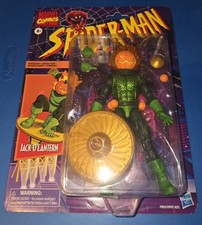 2024 Hasbro Marvel Legends 6  Spider Man Retro Collection Jack O' Lantern NISB