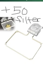 Kitchen Sink Strainer with 50 Filter Mesh Bags Food Waste Basket Suction Cup