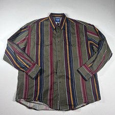 Vintage Wrangler Shirt Mens Fits: XXL Pearl Snap Western Cowboy Brush Popper Y2k