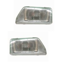 Scheinwerfer Set Links & Rechts Halogen H4 FüR Fiat Cinquecento