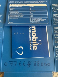 VIP Lycamobile SIM Card Pay As You Go Mobile Number