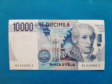 1 x 10 000 Lire Italien / Geldschein Banknote von 1984 ''
