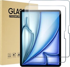 ProCase 2 Pack Screen Protector for iPad Air 11 Inch (M3) 2025/ (M2) Clear 