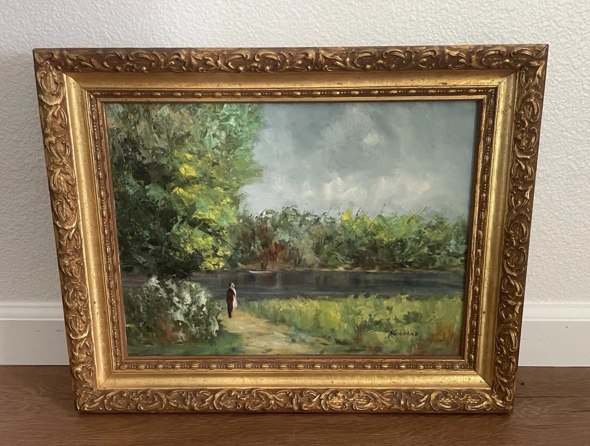 油画印象派风景艺术绘画| eBay