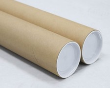 Mailing Tubes with Caps, 3 inch x 24 inch 2 Pack  MagicWater Supply