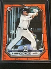 2026 Bowman Max Clark Prospect Orange Scorecard 6/25 Tigers