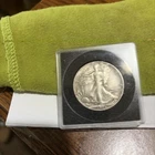 11.72 oz 1916 silver walking liberty coin with case