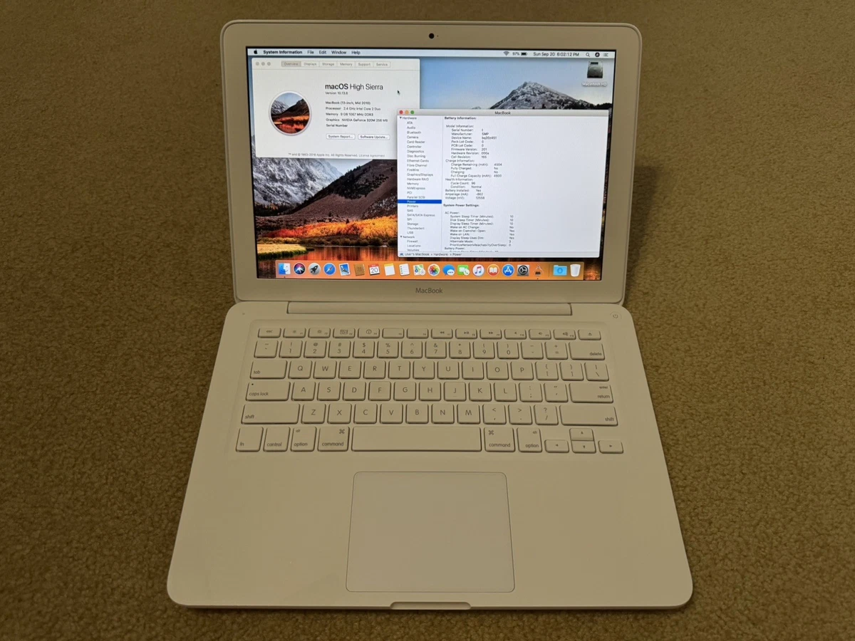 Apple MacBook White Laptops 2010 for sale | eBay