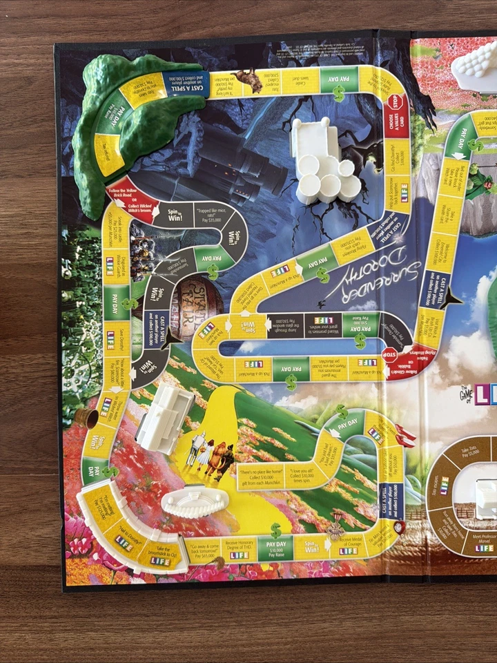 The Wizard Of Oz Game Of Life Collectors Edition Replacement Game Board - Image 2 of 4