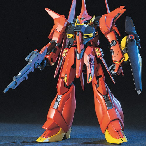 GUNDAM - 1/144 AMX-107 Bawoo Model Kit HGUC # 015 Bandai