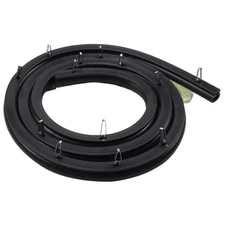 316239700 AP2126661 Range Oven Door Seal Gasket with 12 Mounting Clips Kenmore
