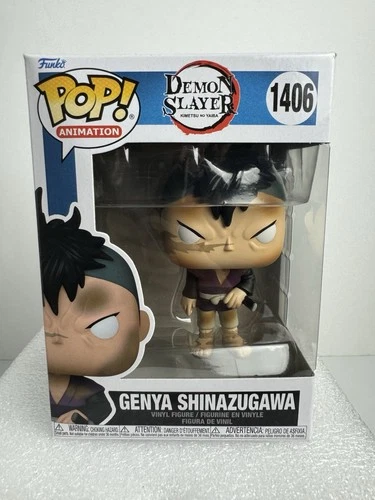 Funko Pop! Animation: Demon Slayer - Genya Shinazugawa w/free POP Protector!
