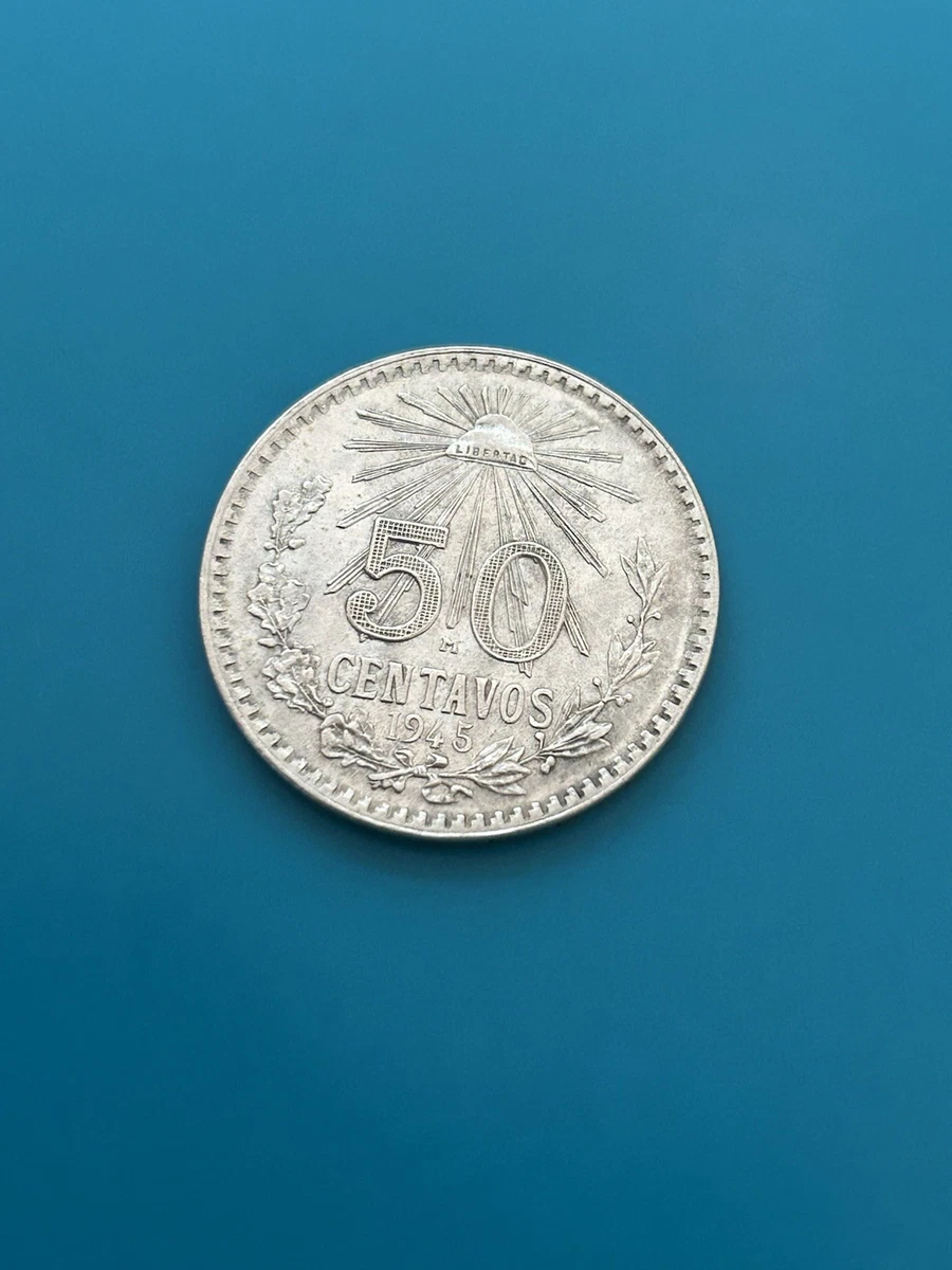 50 Centavos 1945 Year Silver Mexican Coins (1905-Now) for sale | eBay