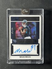 2022 Panini One Day One Malik Willis #118 1/1 Auto Rookie RC Sealed