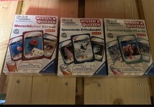 3 Ravensburger Tiptoi Wissen & Quizzen Spiele...