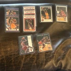 New ListingKobe Bryant & Michael Jordan Card Lot (9 NBA Hoops, Fleer) Lakers Bulls Finals