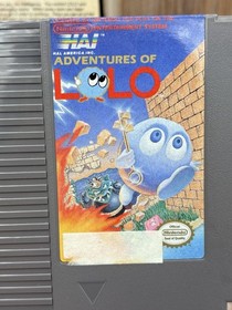 Adventures of Lolo NES (Nintendo 1989) solo cartuccia testata funziona benissimo 