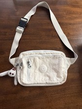 Kipling Women's Off-White Nylon Crossbody Shoulder Bag