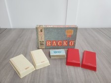 vintage racko card game Milton Bradley Company Made In USA