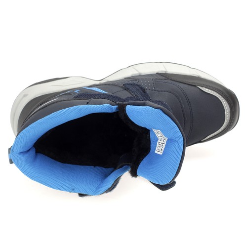 Kinderschuhe Winterstiefel Boots Stiefel Stiefeletten Klettverschluss Gefüttert - Bild 16 von 39