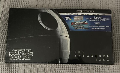 Star Wars The Skywalker Saga 9 Movie Collection 4K Blu-ray Digital