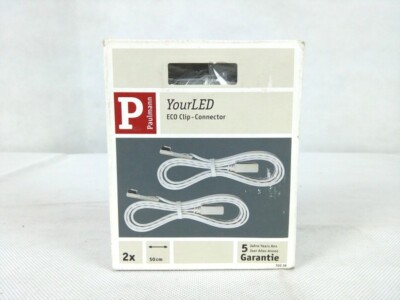 2 pieces Paulmann 702.16 yourled eco clip connector LED strip connector