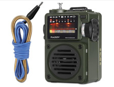 Raddy RF750 Portable Shortwave Radio AM/FM/SW/WB Receiver with NOAA Alerts