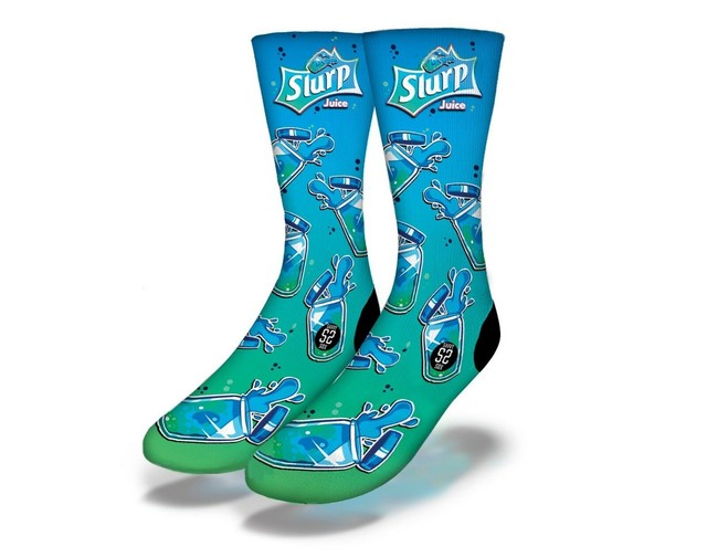 BRAND NEW ADULT / JUNIOR SAVVY SOX SLURP JUICE SOCKS LIMITED RELEASE
