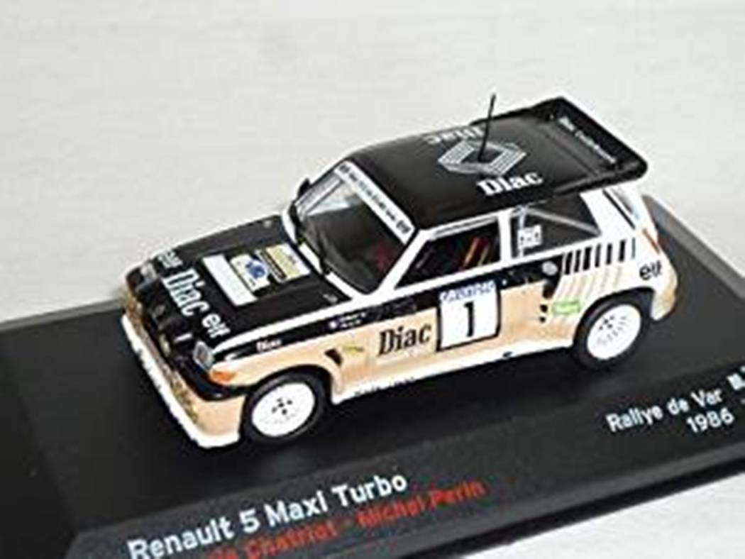 Idée Cadeau Homme Miniature Renault 5 Turbo Maxi 1:43 Collection Rallye