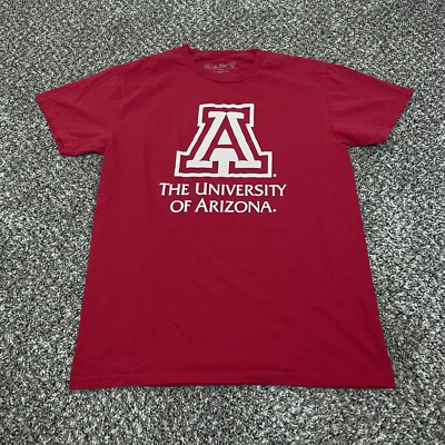 Arizona Wildcats The Victory Team Apparel Mens Medium Graphic T-Shirt Red SS